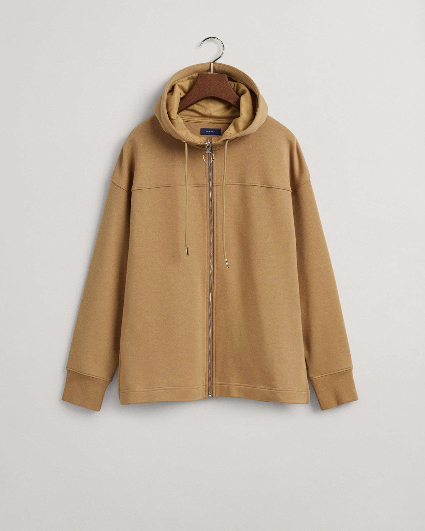 Sudadera con capucha y cremallera completa