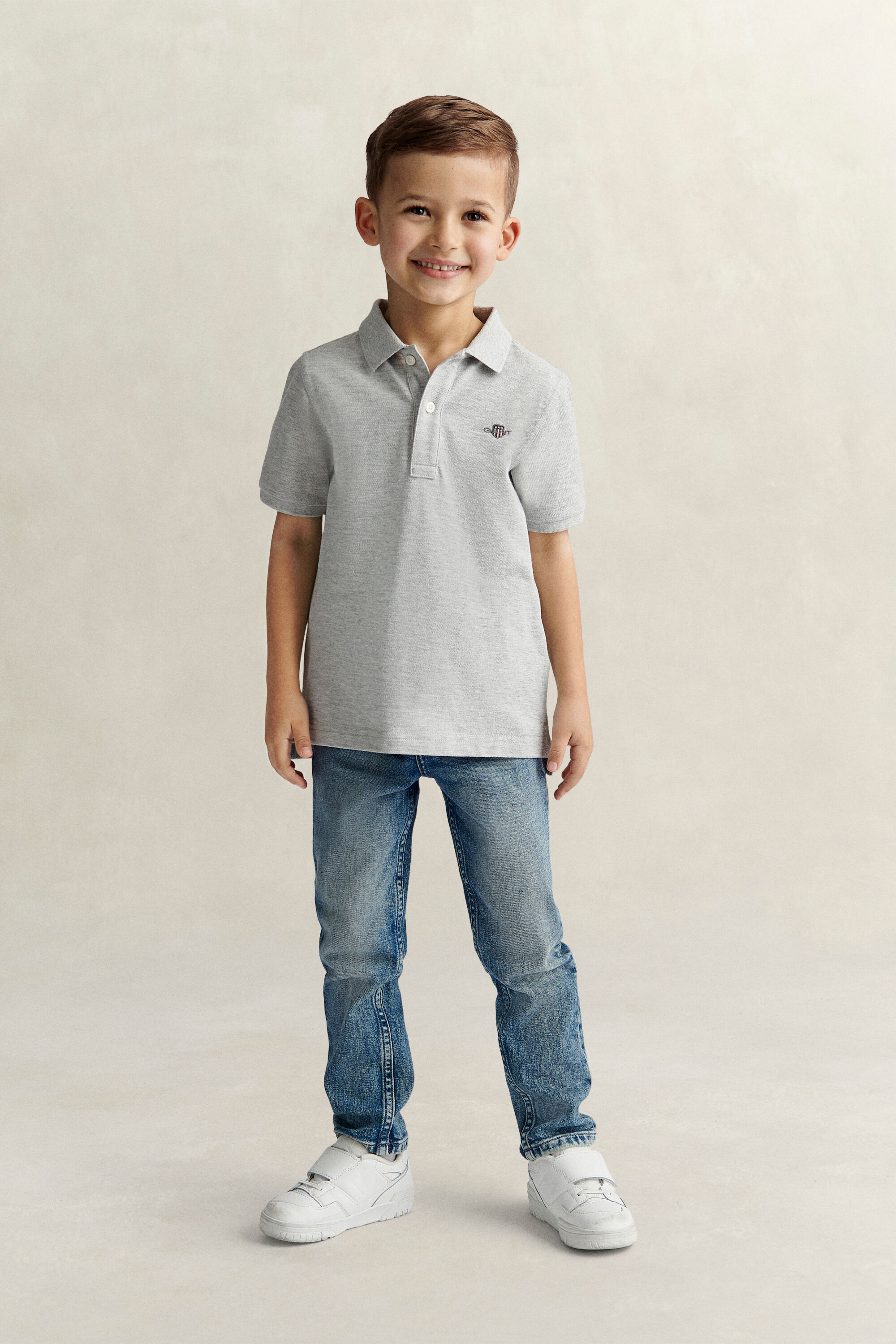 Polo de piqué Shield Kids