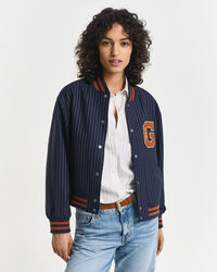 Chaqueta GANT Varsity Jacket de raya diplomática