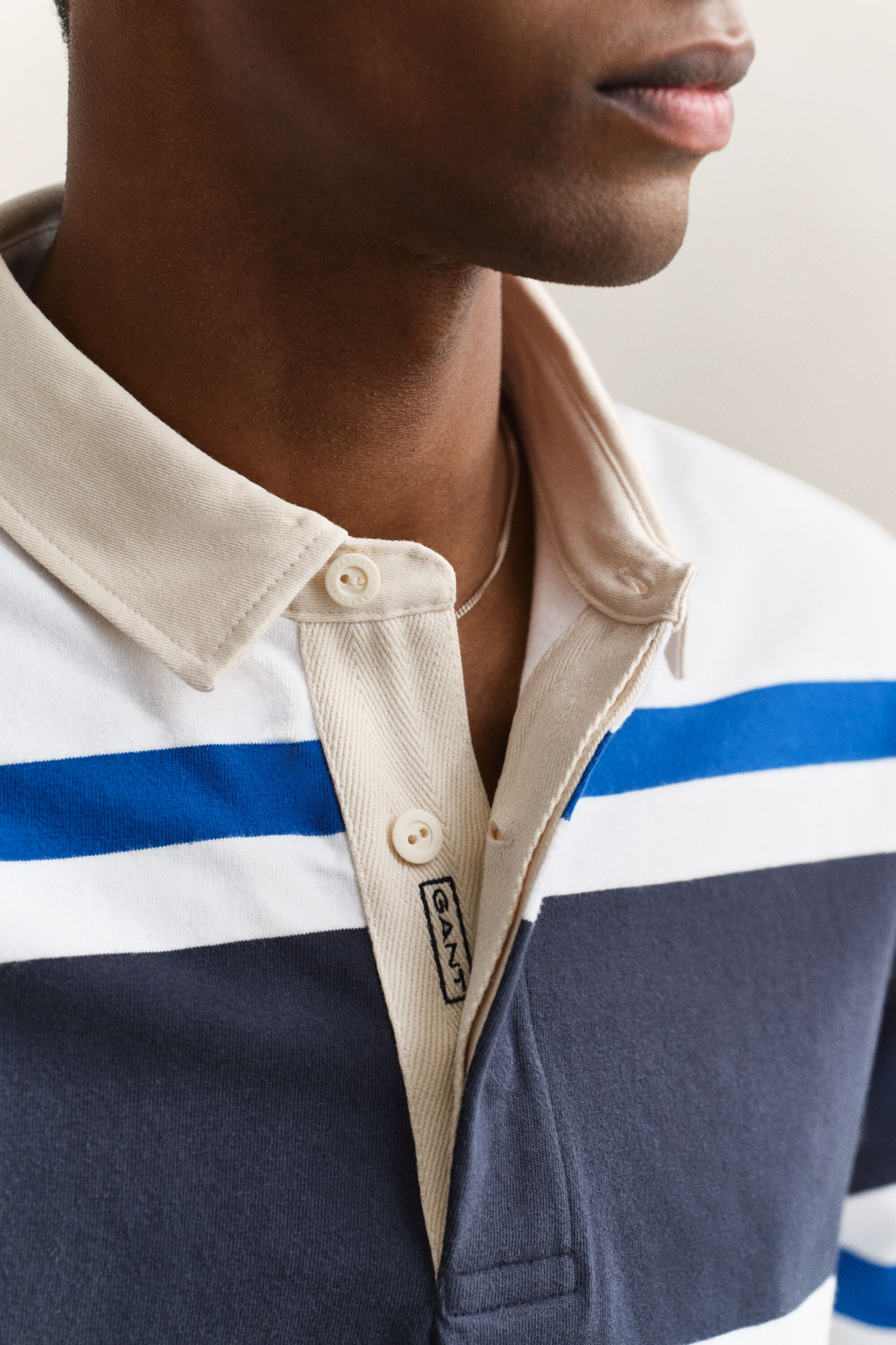 Rugger de rayas en bloque