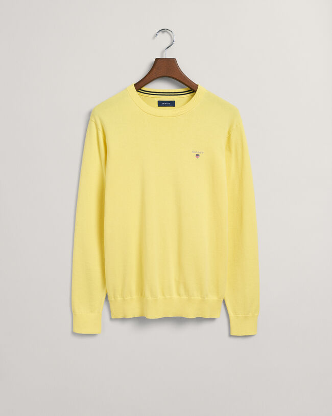 Jersey de cuello redondo de algod&oacute;n Classic