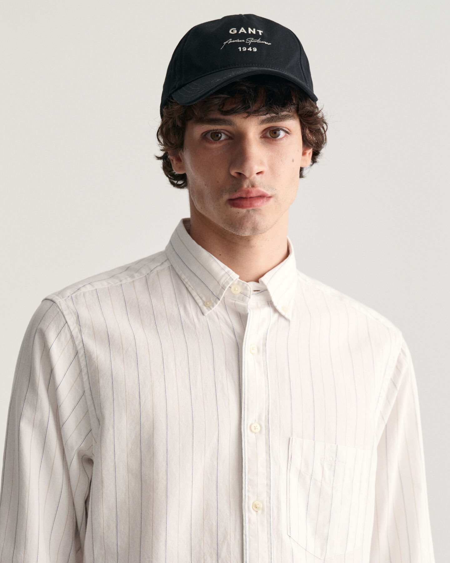 Camisa Oxford Regular Fit Archive a rayas