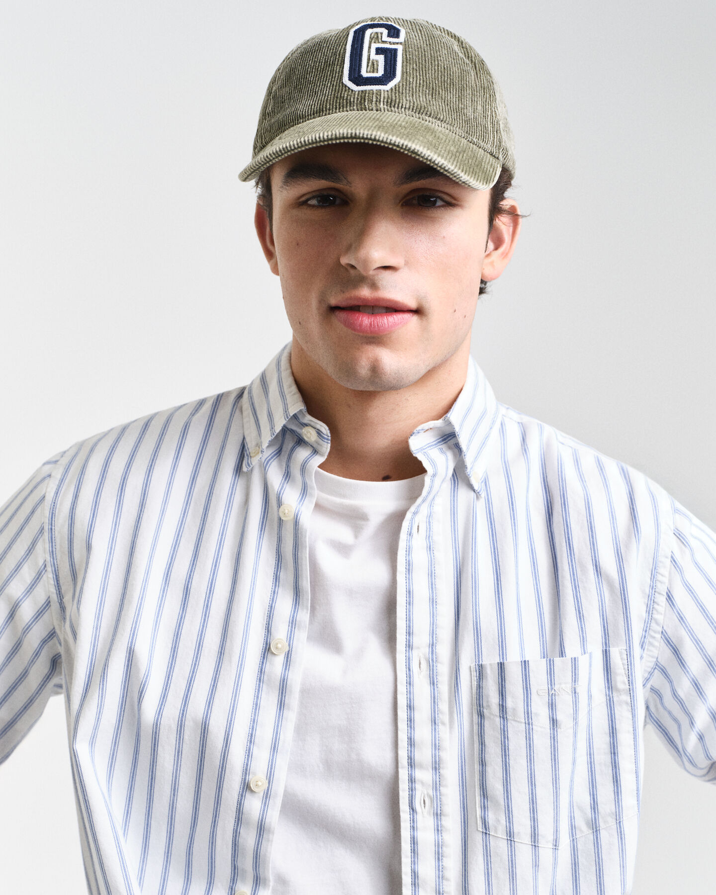 Camisa Oxford Regular Fit Archive a rayas