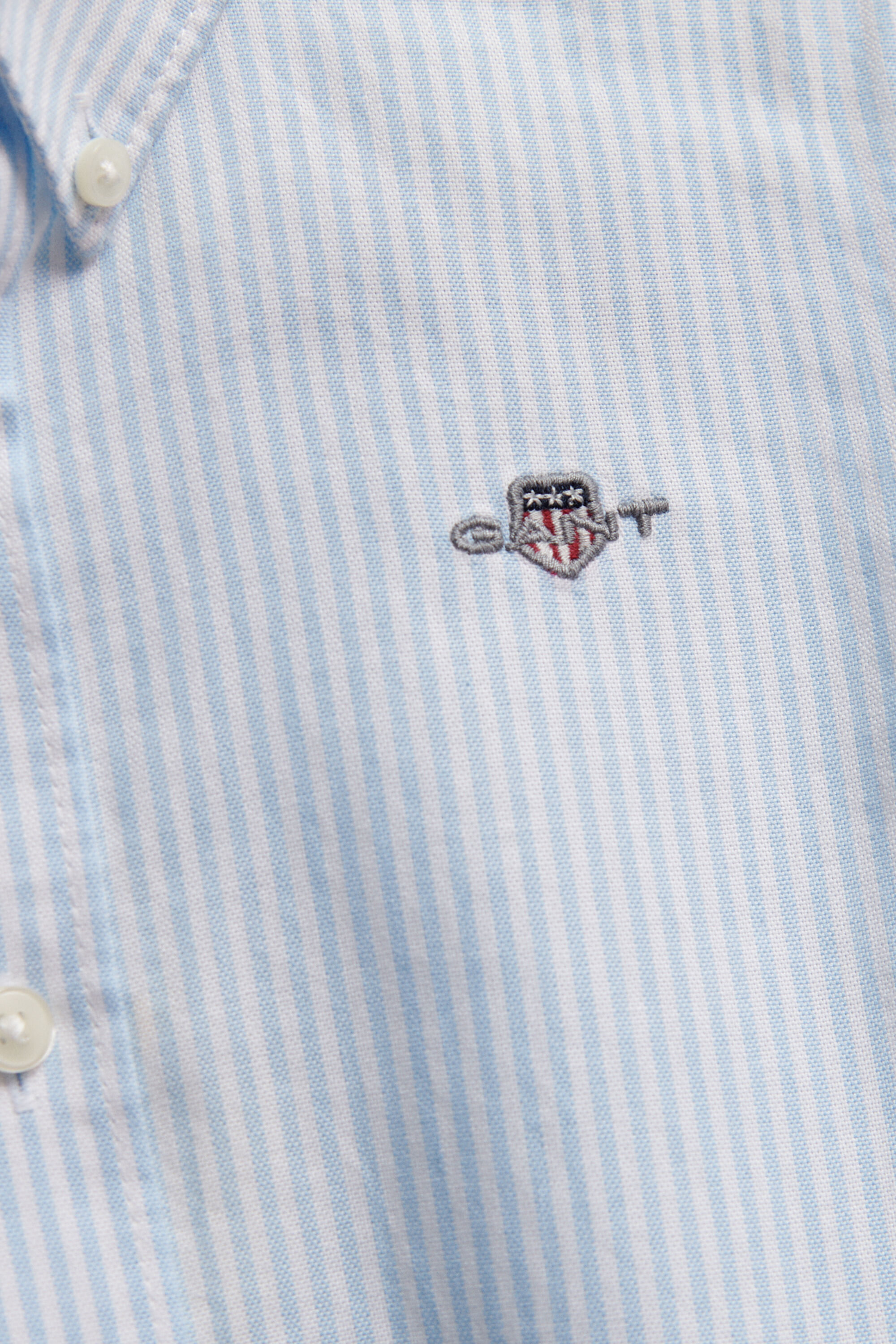 Camisa Oxford de rayas Shield Boys