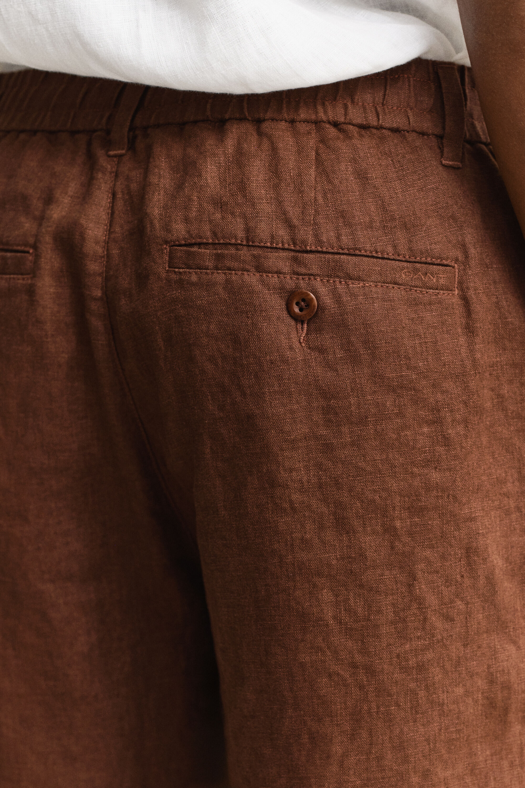 Pantalones cortos de lino