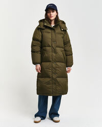 Abrigo de plumón de largo completo