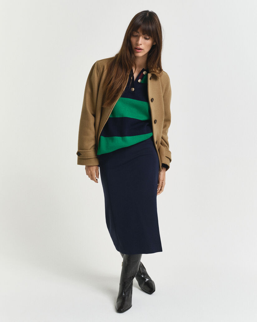 Falda de tubo de punto