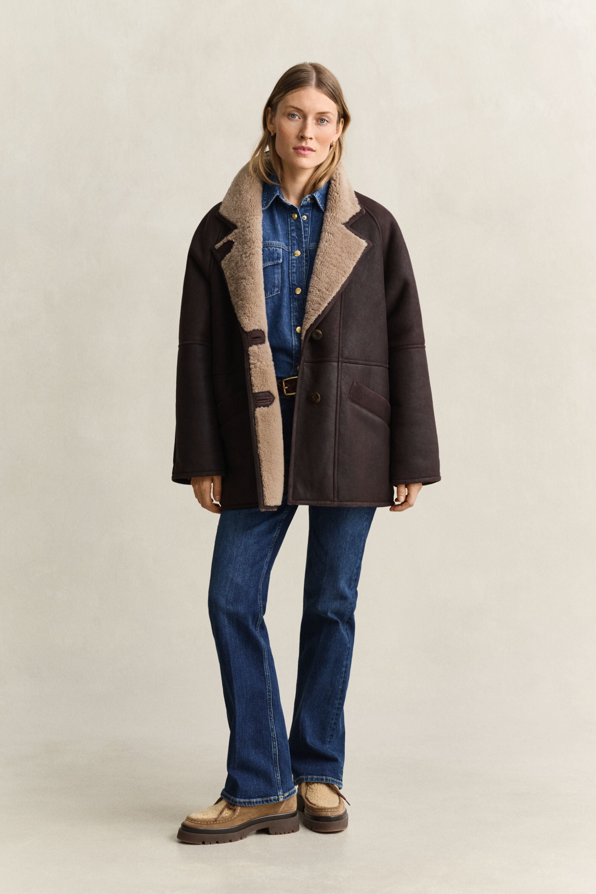 Chaqueta de borreguito