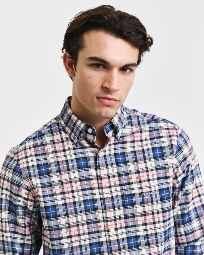 Camisa Oxford Regular Fit Archive a cuadros