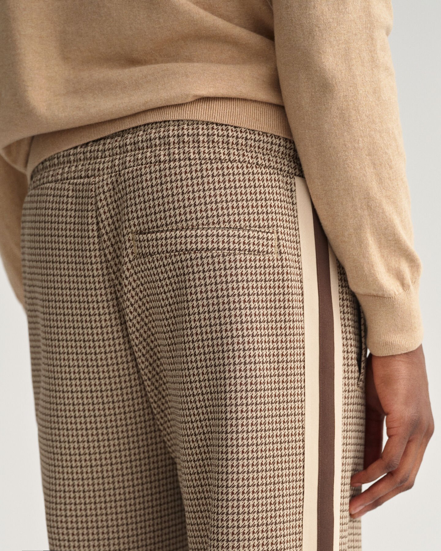 Pantalones Tracksuit Houndstooth