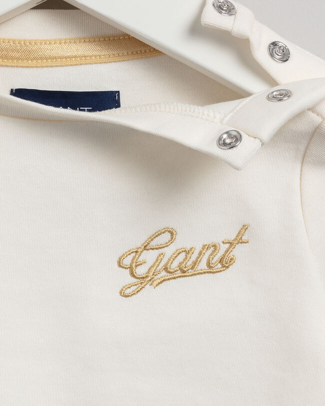 Camiseta de manga larga Script Baby Girl