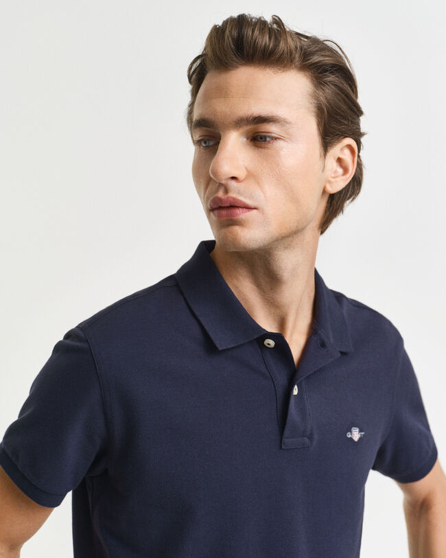 Polo de piqué Slim Fit Shield