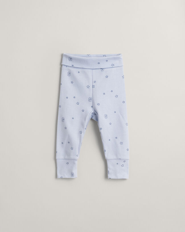 Leggings con estampado de estrellas y G Baby
