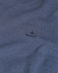 Jersey de cuello redondo en algod&oacute;n y cachemir