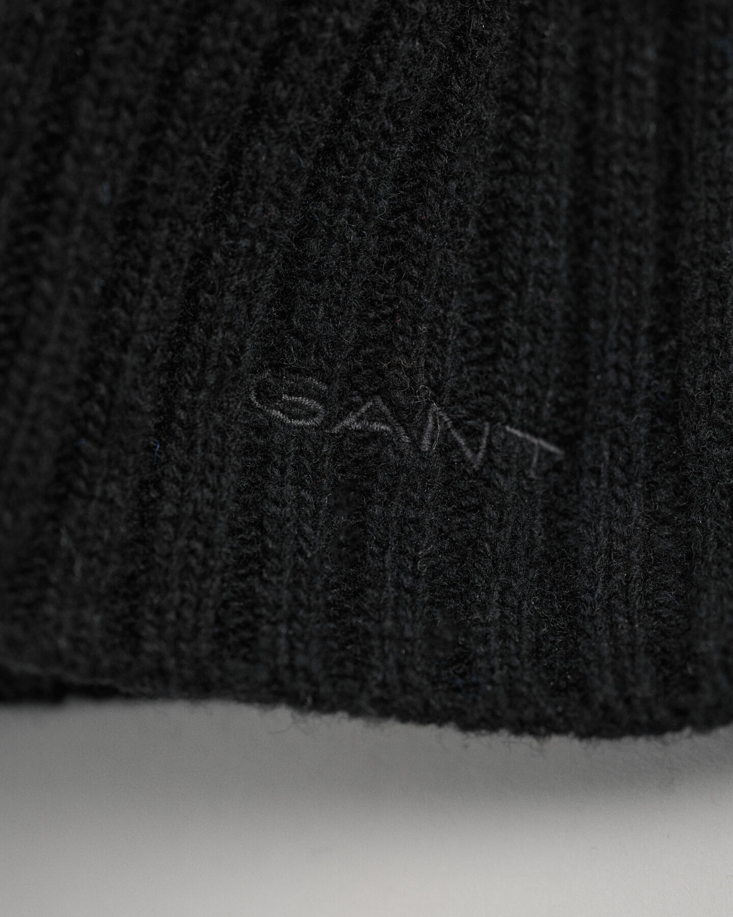 Pasamontañas de punto de lana