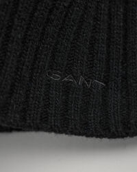 Pasamontañas de punto de lana