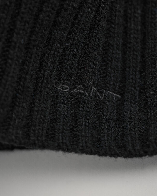 Pasamontañas de punto de lana