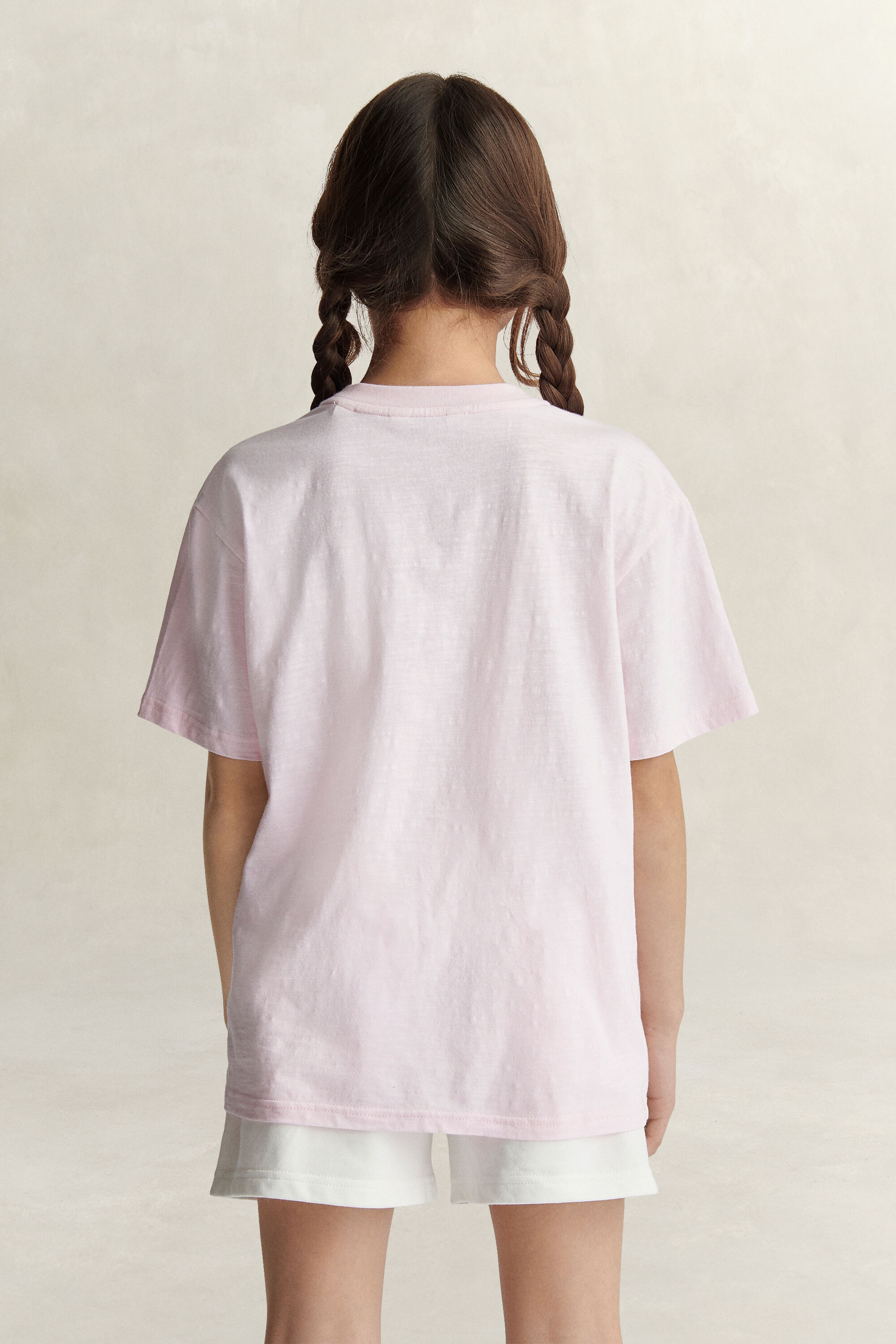 Camiseta flameada Teen Girls