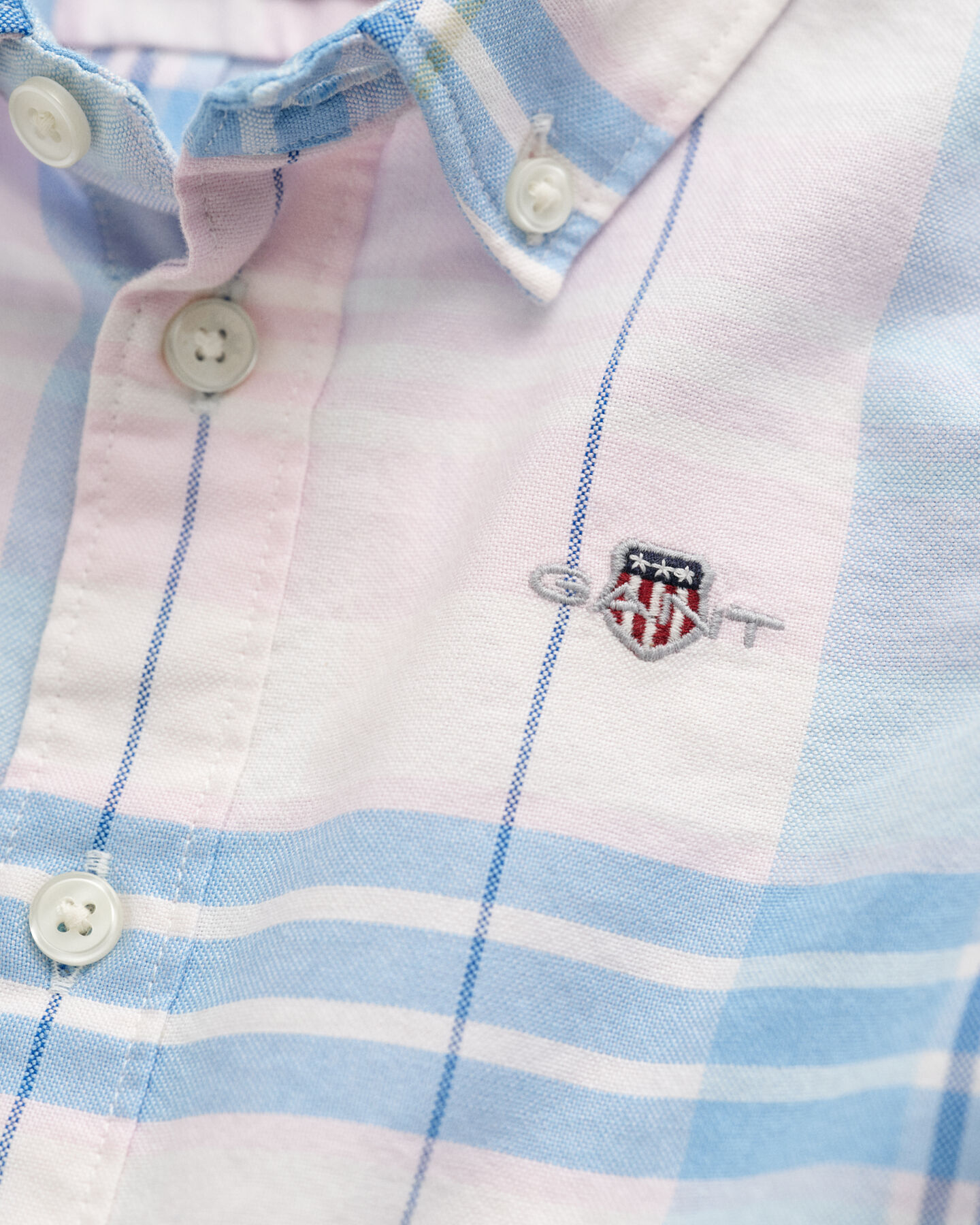 Camisa Oxford de cuadros Baby