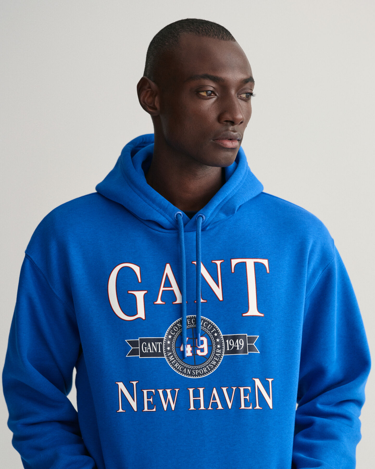 Sudadera con capucha Retro Crest