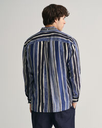 Camisa de seda estampada Relaxed Fit