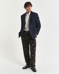 Camisa Relaxed Fit Heritage Poplin a rayas