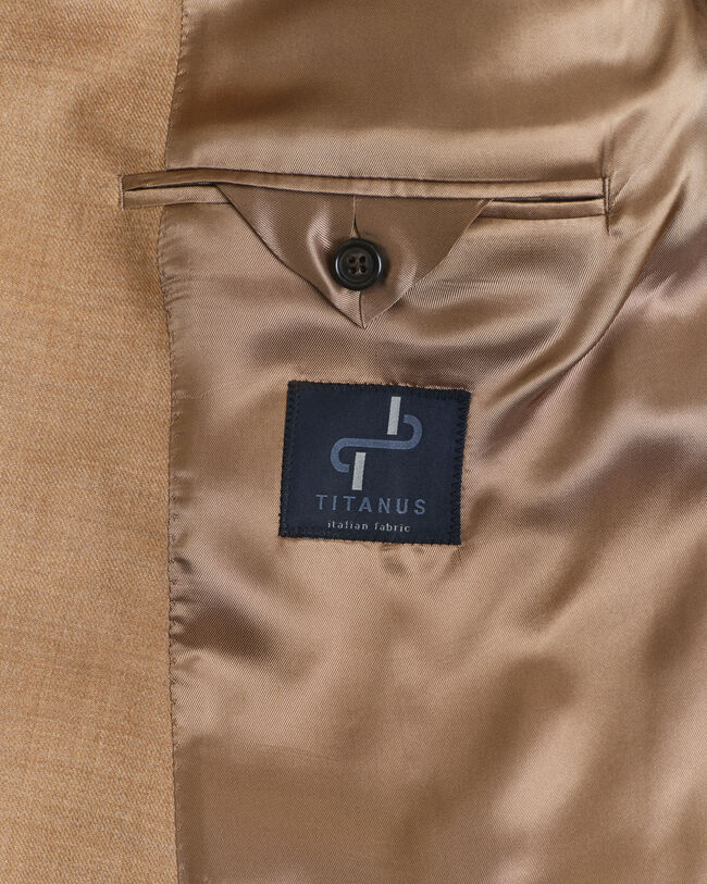 Americana Club cámel de franela