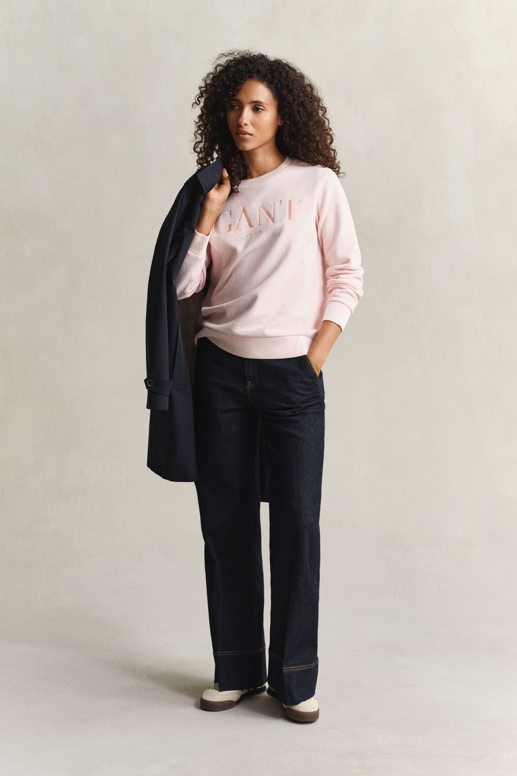 Sudadera de cuello redondo Tonal Graphic