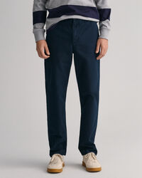 Pantalones chinos Regular Fit de lona Allister