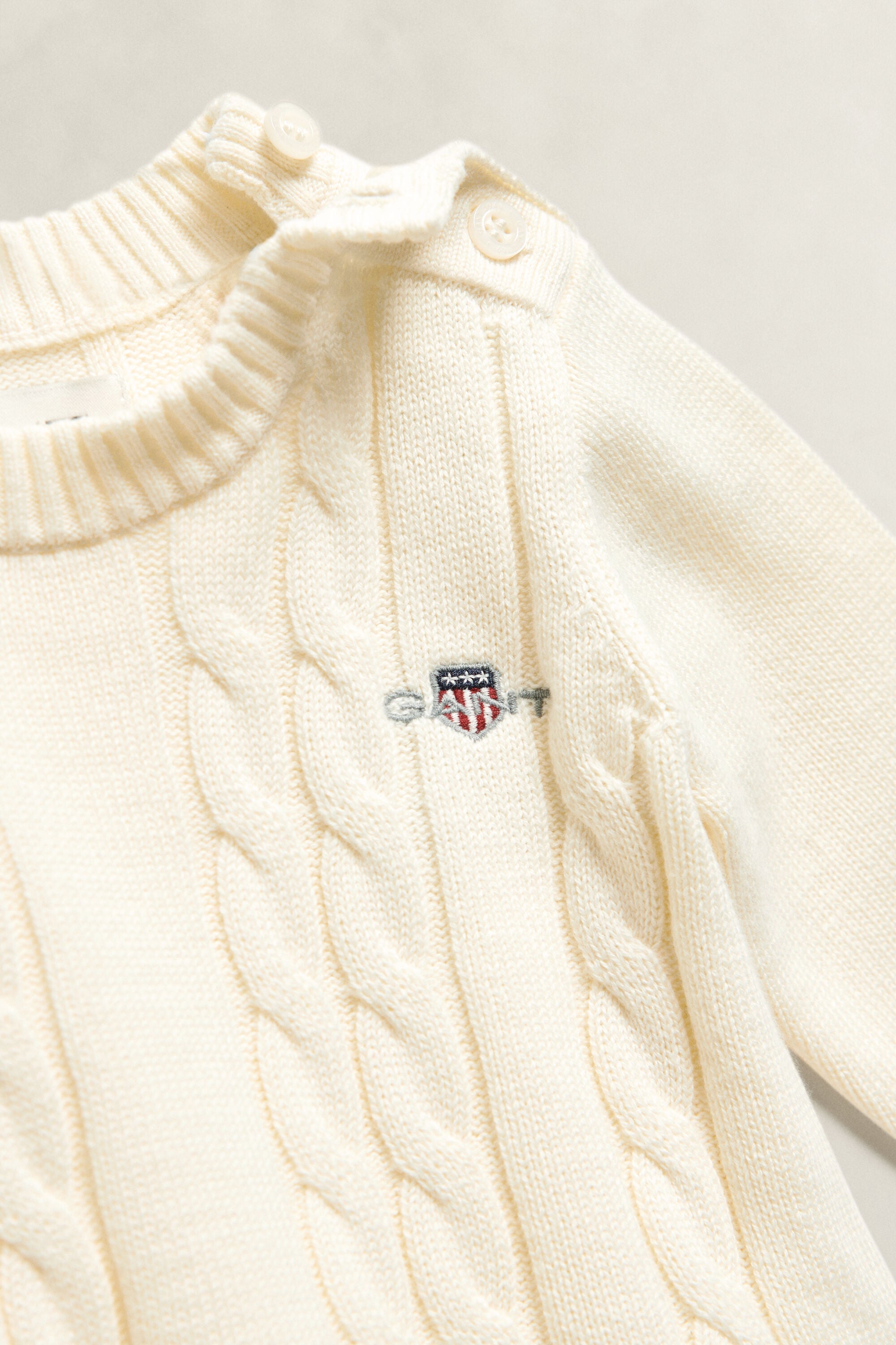 Conjunto de vestido de punto de ochos con pololo Baby Girls