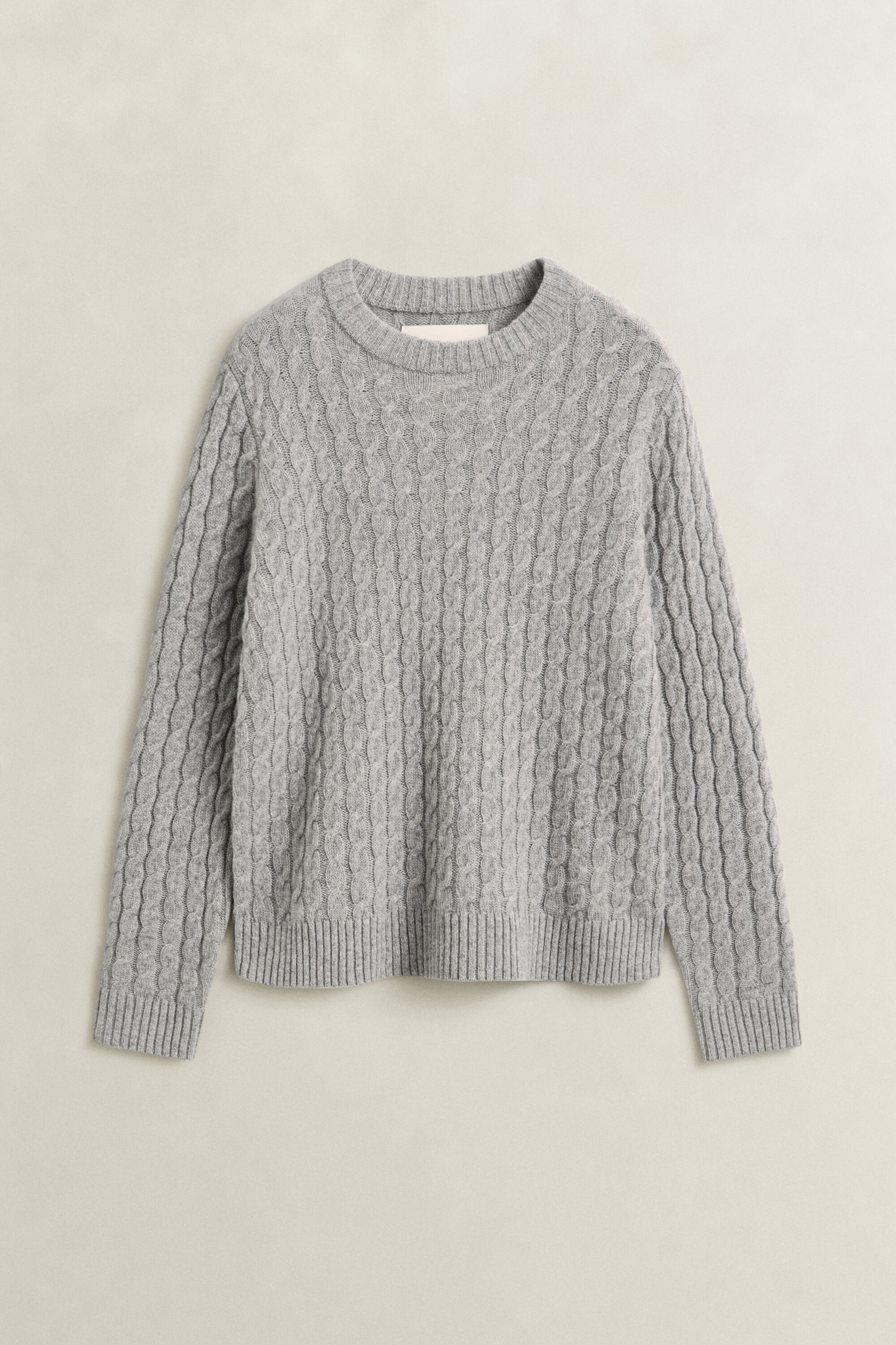 Jersey de punto de ochos de cachemir