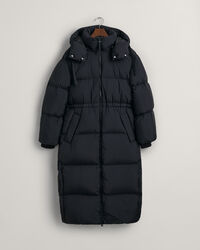 Abrigo de largo completo y plumón