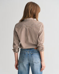 Camisa Regular Fit clásica de popelina a rayas