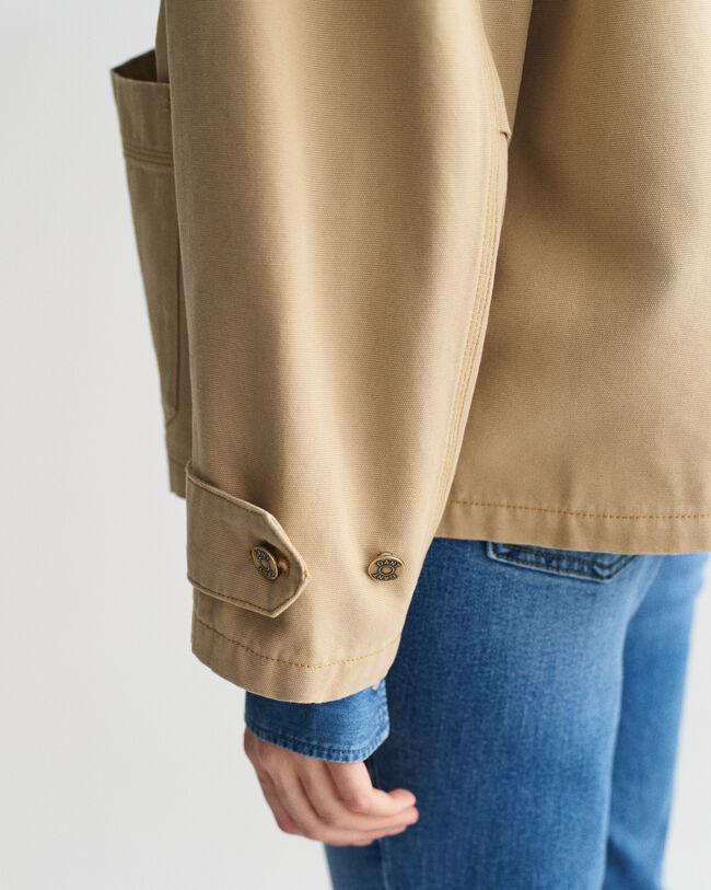 Chaqueta de trabajo lavada