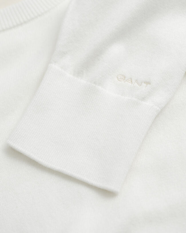 Jersey de cuello redondo en punto fino