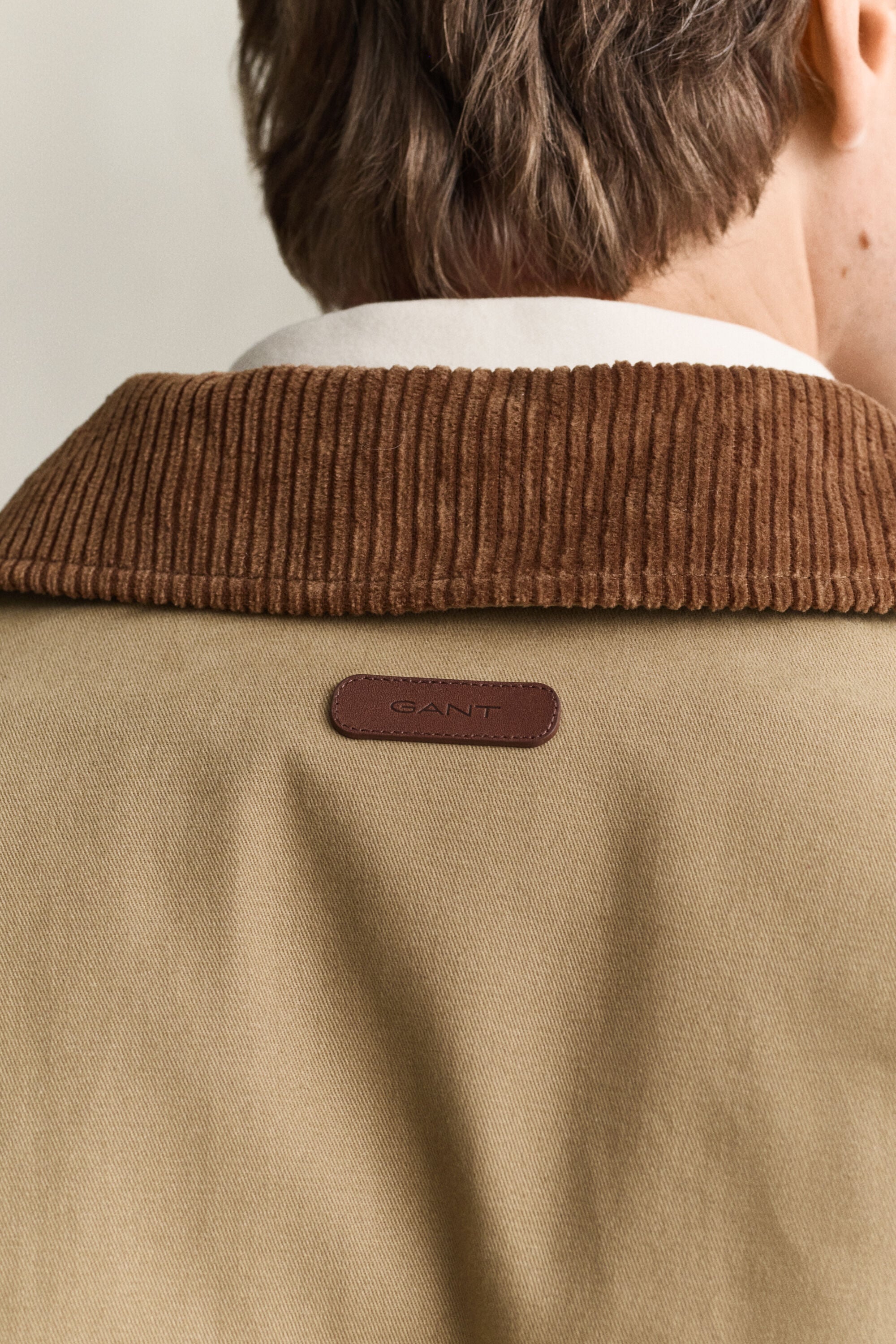 Chaqueta Harrington de molesquín