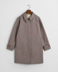 Gabán de cuadros pequeños