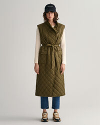 Chaleco acolchado largo