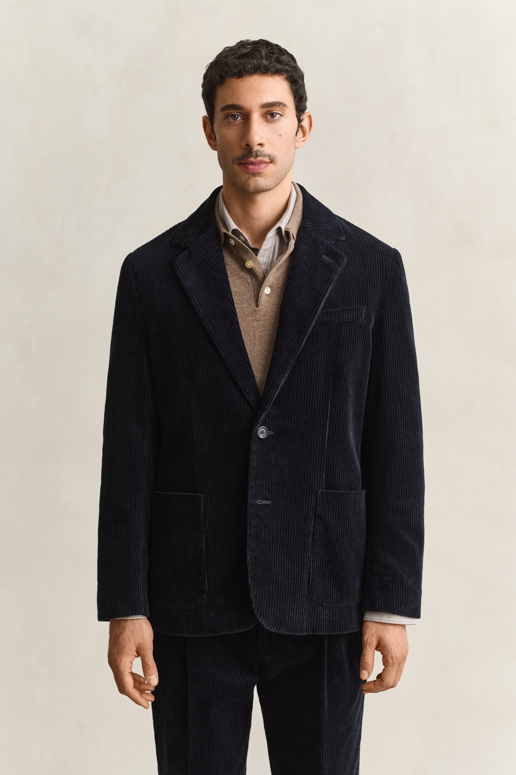 Chaqueta de traje de pana