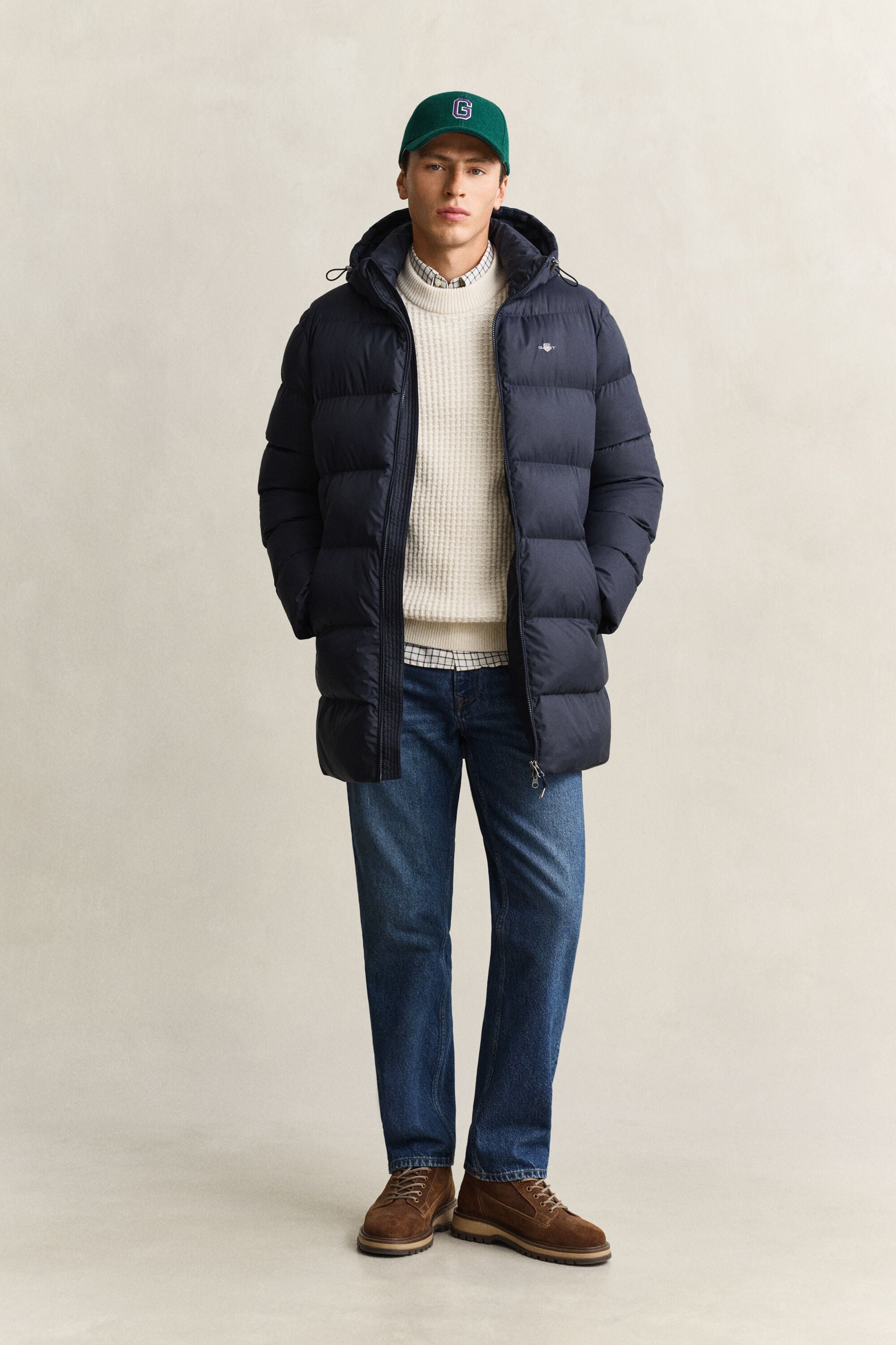 Chaqueta Active Cloud de largo medio