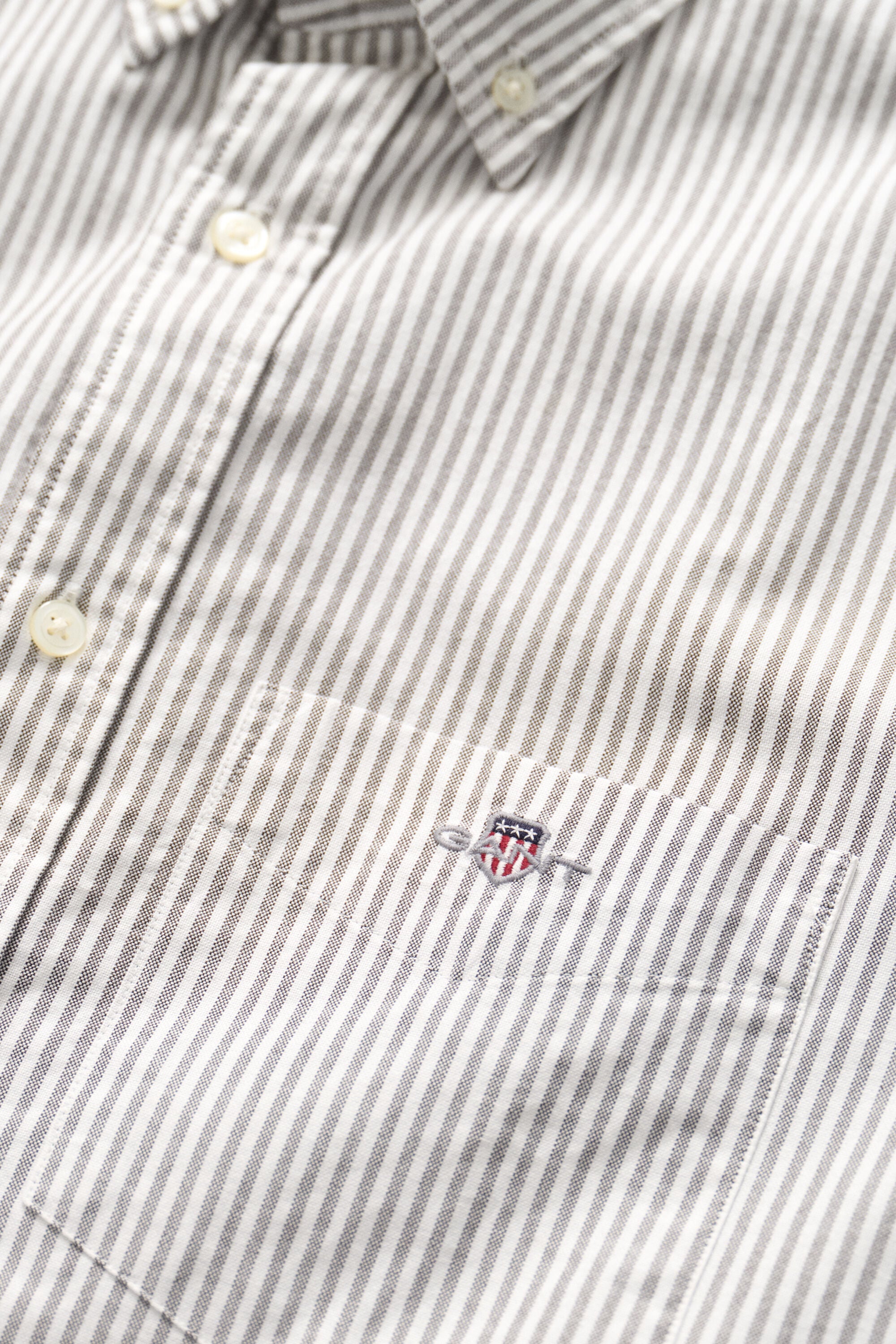 Camisa Oxford Regular Fit clásica de rayas