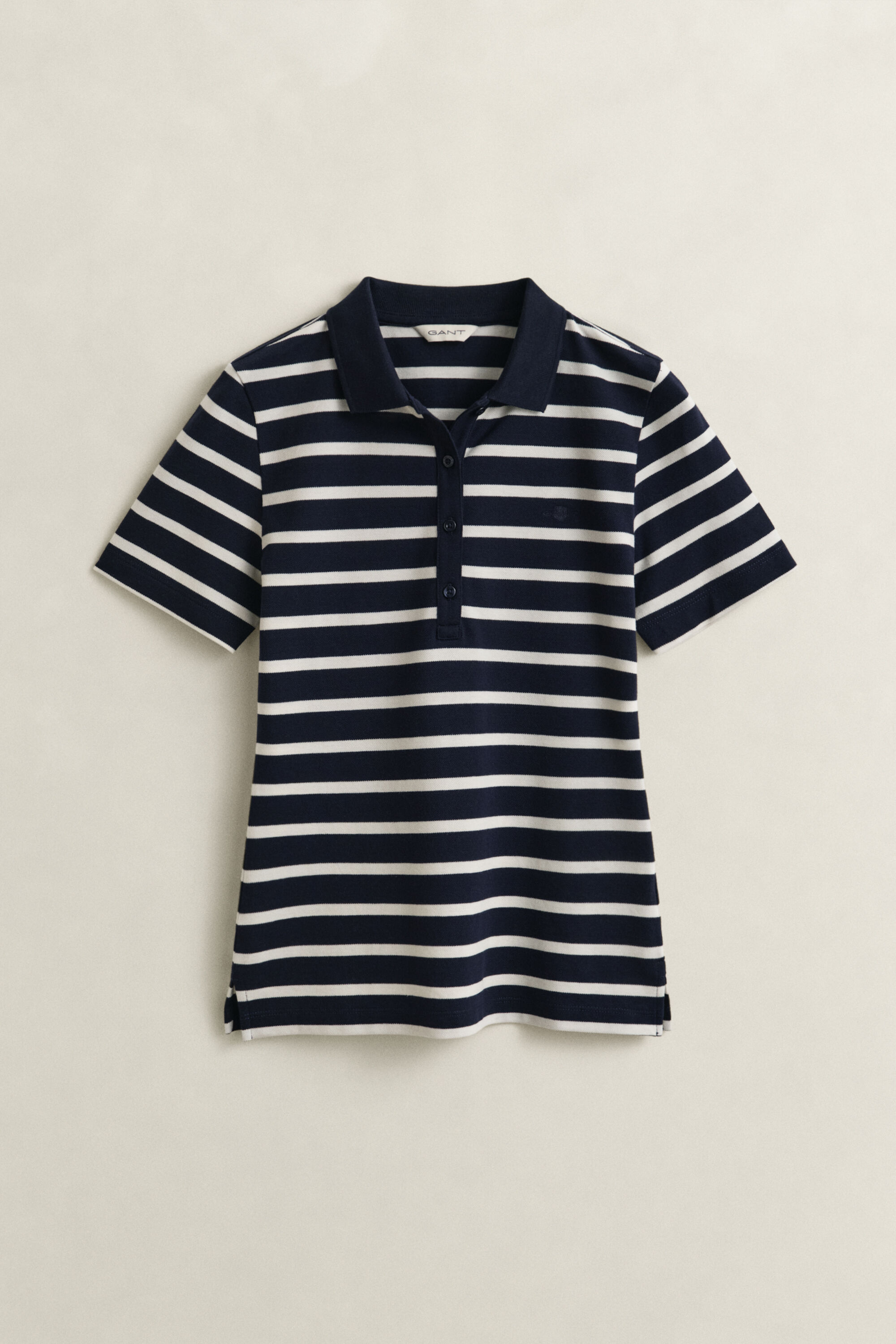 Polo de piqué a rayas