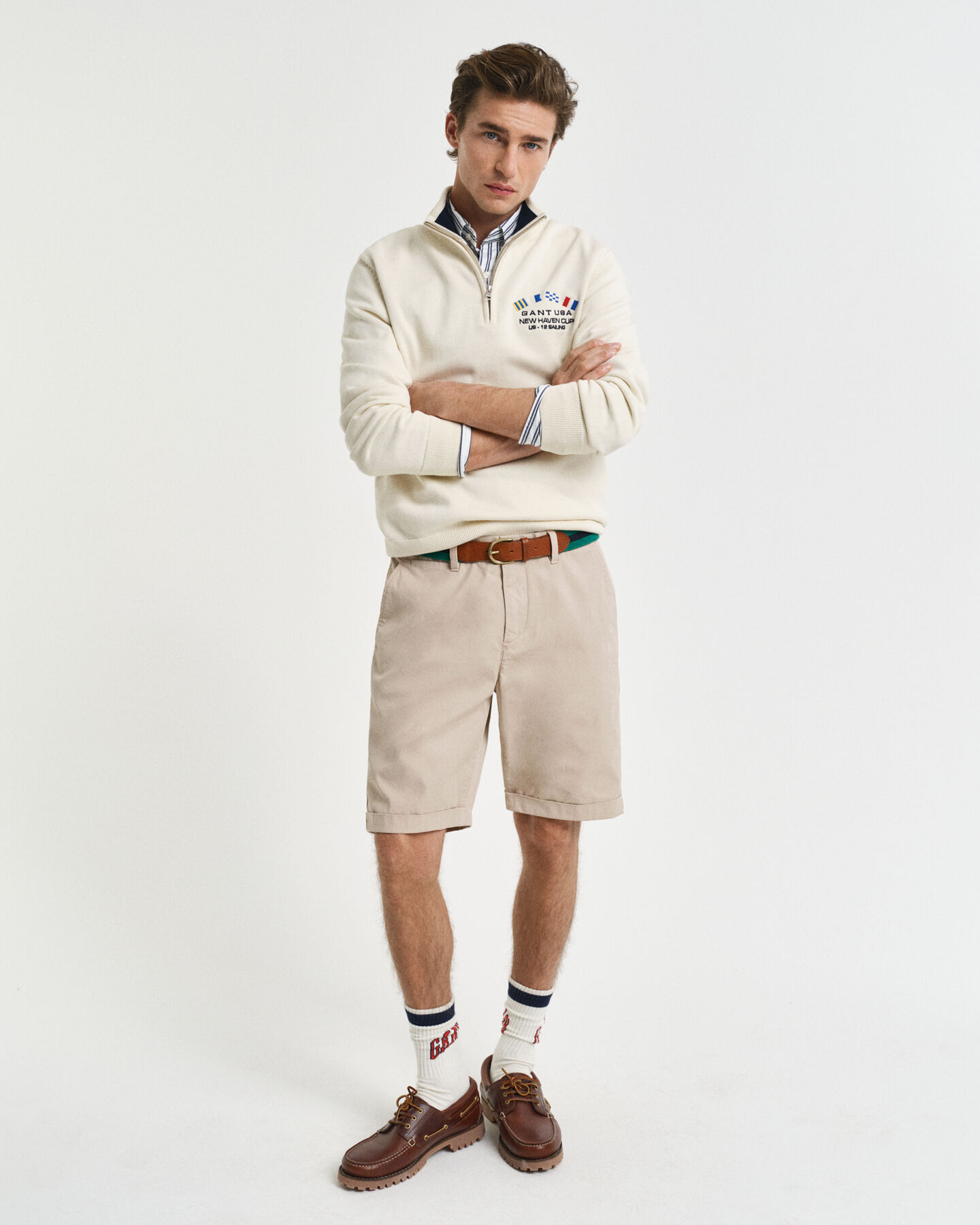 Pantalones chinos cortos Regular Fit Sunfaded