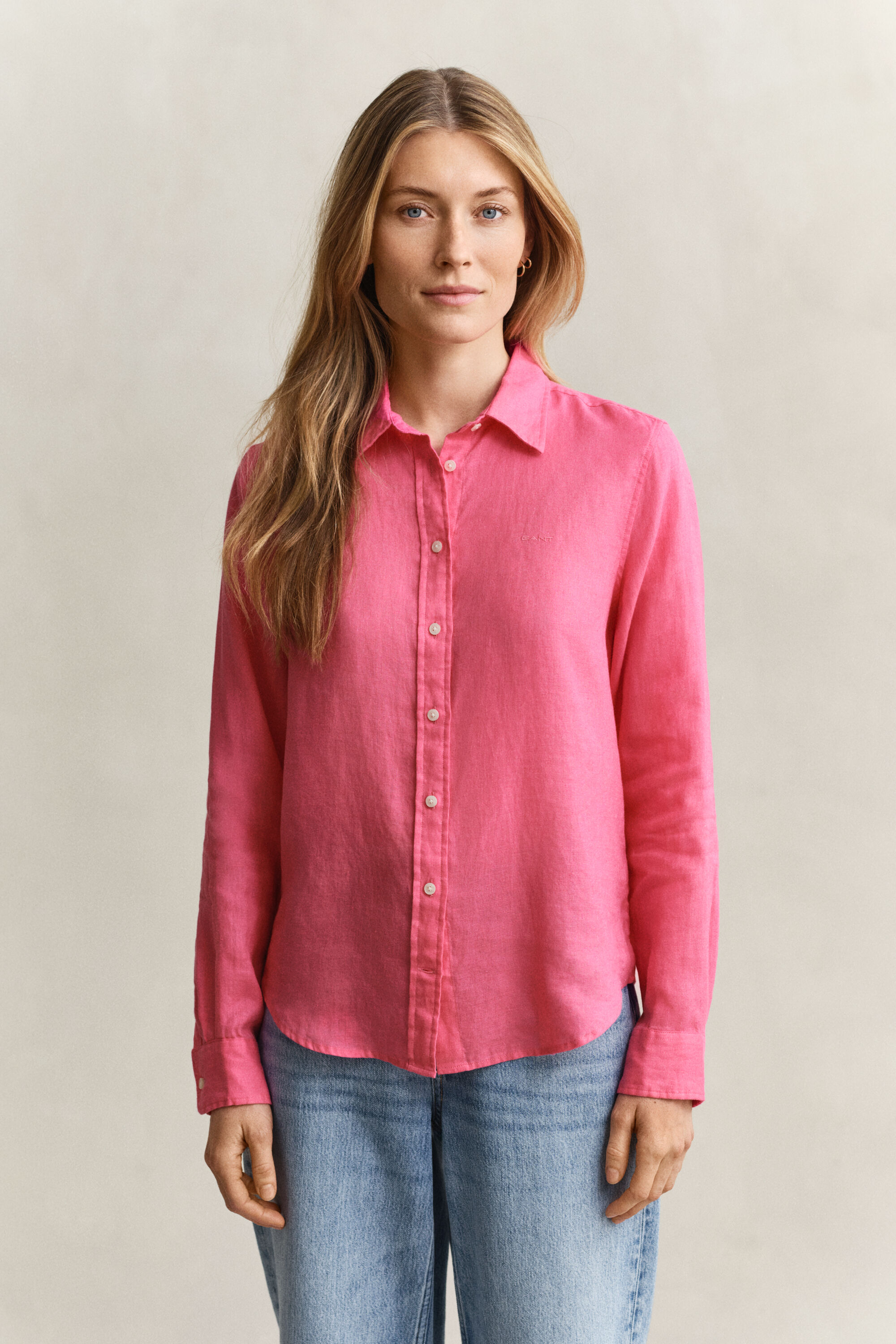 Camisa Regular Fit de lino