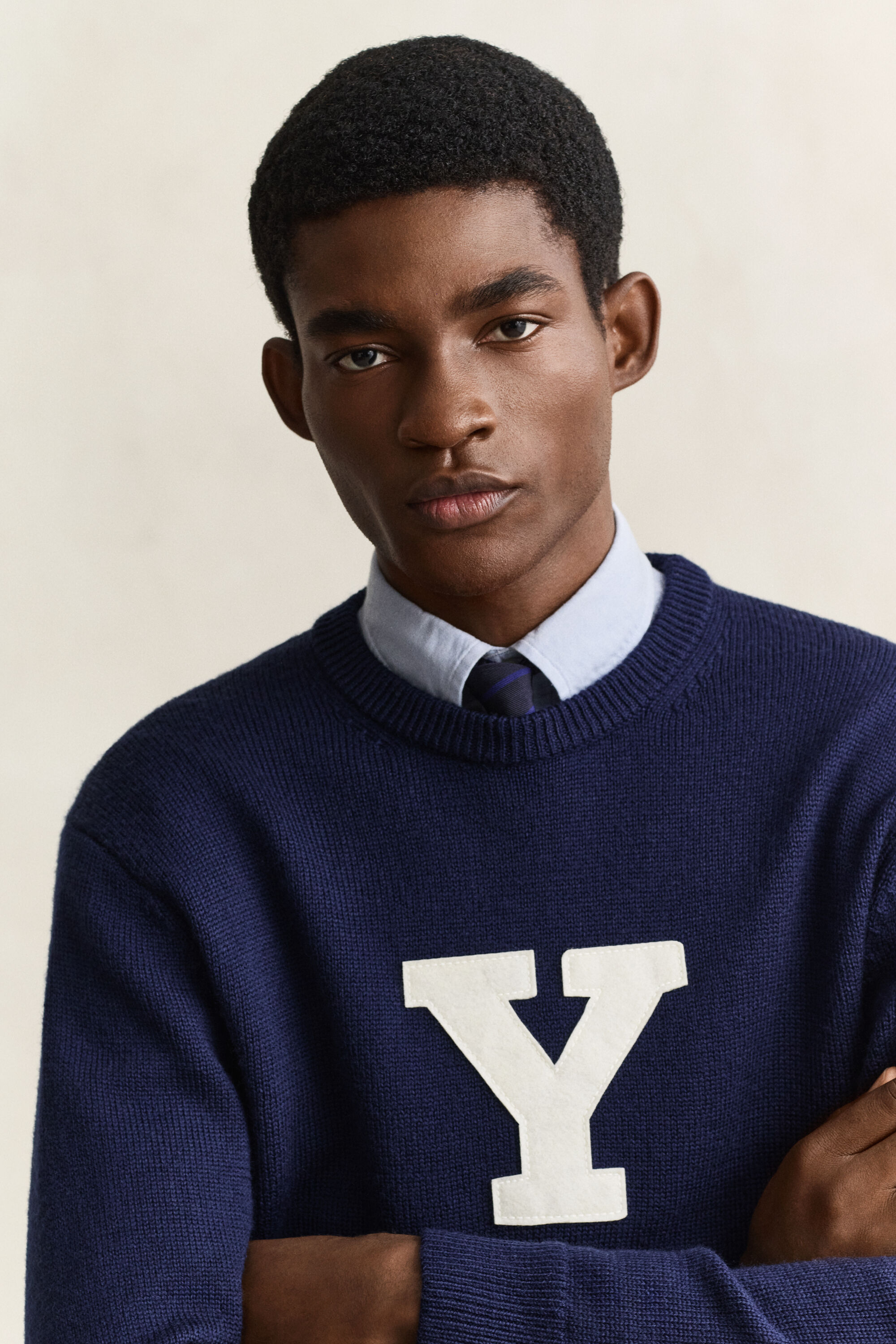 Jersey de lana merino Gant x Yale