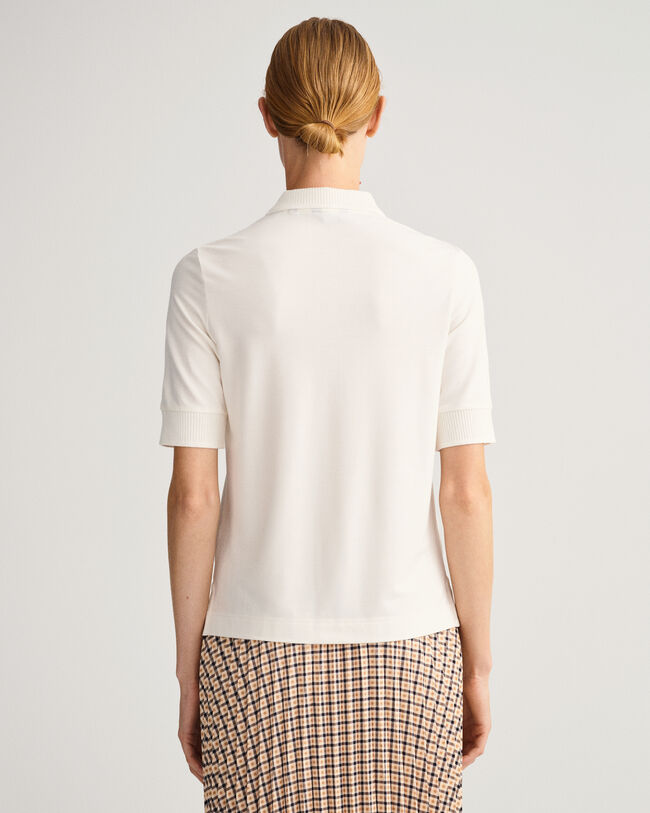 Polo de piqu&eacute; Detail Collar