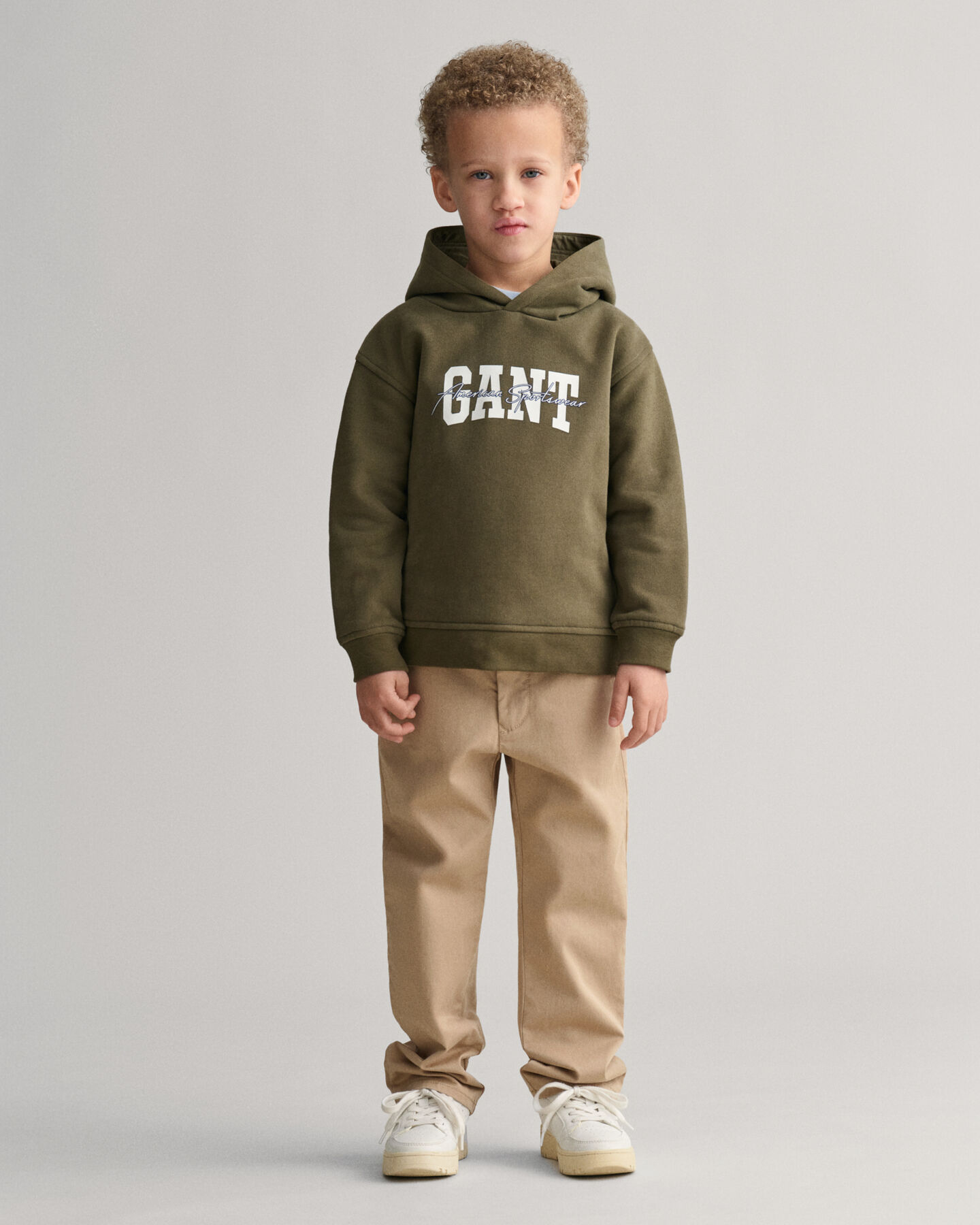 Sudadera con capucha GANT Arch Script Kids