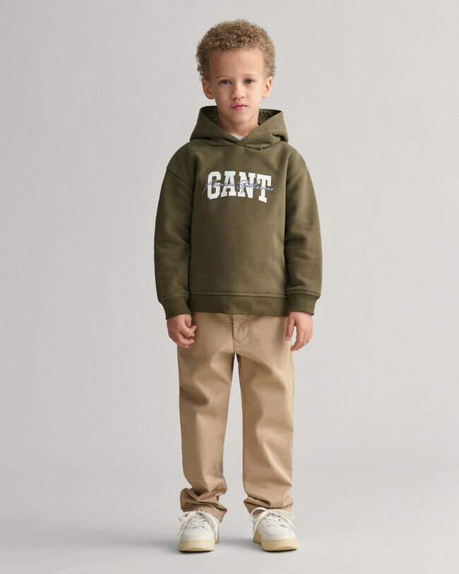 Sudadera con capucha GANT Arch Script Kids