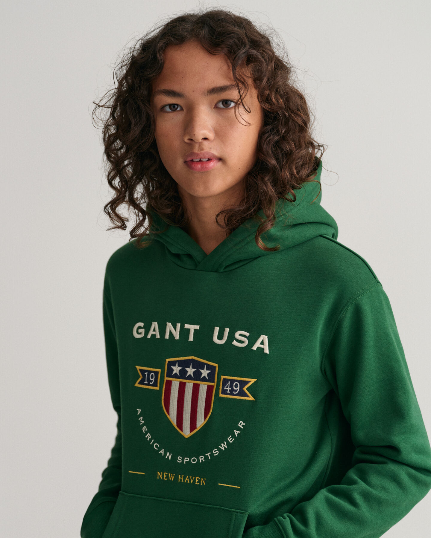 Sudadera con capucha Banner Shield Teens