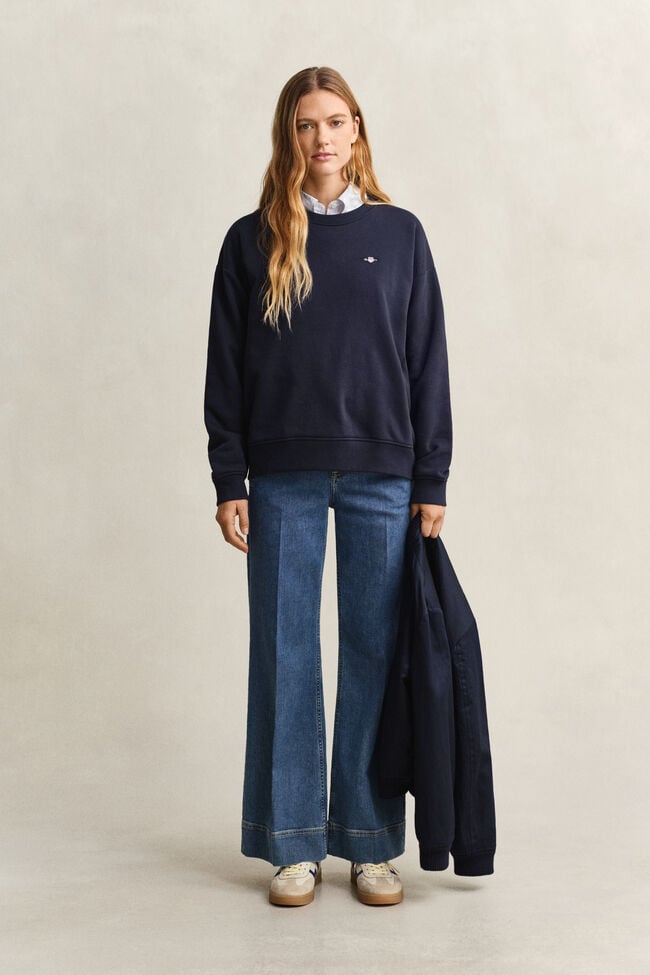 Sudadera Shield de cuello redondo